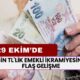 29 Ekim'de 5 Bin TL'lik Emekli İkramiyesinde Flaş Gelişme: Açıklama geldi