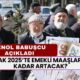 Ocak 2025’te Emekli Maaşları Ne Kadar Olacak? Prof. Dr. Şenol Babuşcu Açıkladı