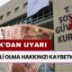 Emekli olma hakkınızı kaybetmeyin! SGK'dan çalışanlara yeni ve önemli uyarı