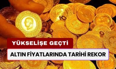 Altın Fiyatlarında Tarihi Rekor: Yükselişe Geçti