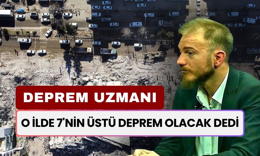 O İlde 7 Üstü Deprem Bekliyorum Diyerek Duyurdu! Baturhan Öğüt'ten Korkutan Deprem Uyarısı