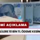 RESMİ AÇIKLAMA! Emeklilere 10 Bin TL Ödeme Kesinleşti! Başvuru Tarihi Açıklandı...