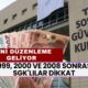 1999, 2000 ve 2008 Sonrası SGK'lılar İçin Yeni Düzenleme