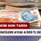 Öğrencilere Aylık 4.500 TL Destek! 23 Ekim'e Kadar Başvurular Devam Edecek