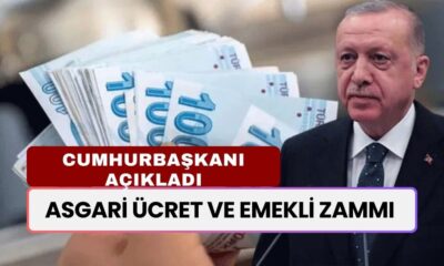 Cumhurbaşkanı Erdoğan’dan Asgari Ücret ve Emekli Zammı Sürprizi! Canlı Yayında Açıkladı