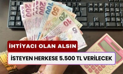 İsteyen Herkese 5.500 TL Verilecek! O Banka Elini Taşın Altına Koydu