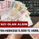 İsteyen Herkese 5.500 TL Verilecek! O Banka Elini Taşın Altına Koydu