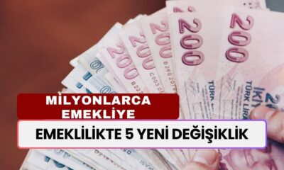 EMEKLİLİKTE 5 YENİ DEĞİŞİKLİK! Hem Maaşı Hesaplaması Reformu Hem İkinci Emeklilik: 1999, 2000, 2008 SGK'lılara