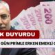 ŞART MART YOK! 1800 Gün Primle Erken Emekli Olun! SGK Duyurdu