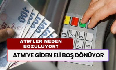 ATM'ye Giden Eli Boş Dönüyor! ATM'ler Bir Bir Bozuluyor: Sebebini Banka Genel Müdürü Açıkladı