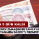 Emekli Maaşını Bu Bankaya Taşıyanlara 24.000 TL Promosyon! Son 5 Gün Kaldı Kaçırmayın