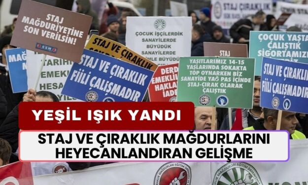 Staj ve Çıraklık Mağdurlarını Heyecanlandıran Gelişme! Çözüm İçin İlk Adım Atılıyor