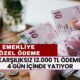 EMEKLİYE ÖZEL ÖDEME! 4 Gün İçinde Başvuran Emeklilere KARŞILIKSIZ 12.000 TL