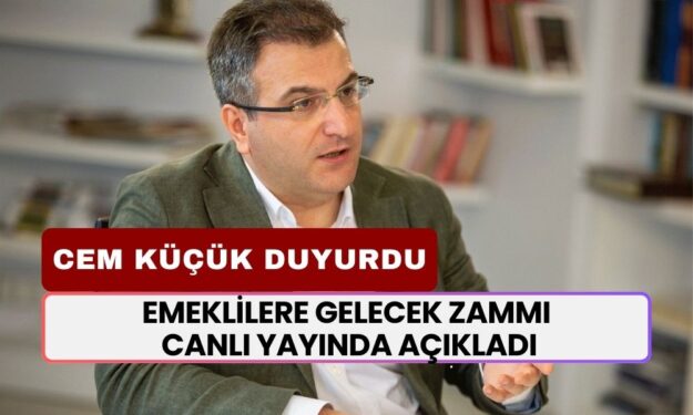 Cem Küçük Ağzından Kaçırdı! Emeklilere Gelecek Sürpriz Canlı Yayında Ortaya Çıktı