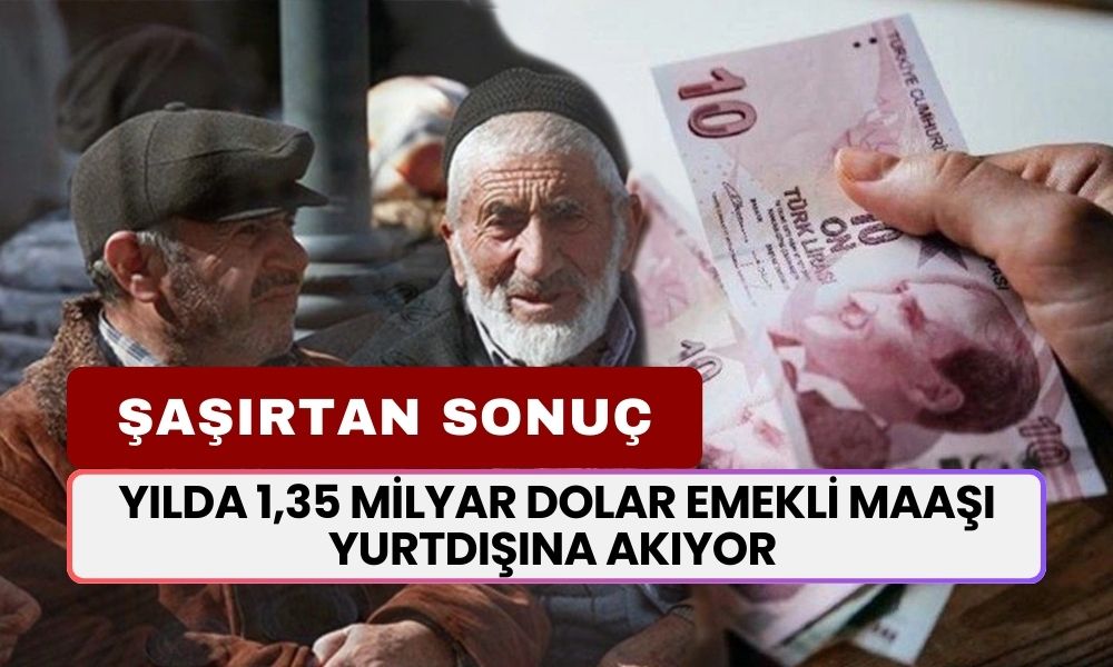 Gurbetçiler Emekli Oluyor: Türkiye’den Yılda 1,35 Milyar Dolar Emekli Maaşı Yurtdışına Akıyor