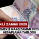 Emekli Maaş Zammı 2025 Hesaplama Tablosu! SSK, BAĞKUR, Memur Emeklisinin Zammı Ne Kadar Olacak? Ne Zaman Yatacak?