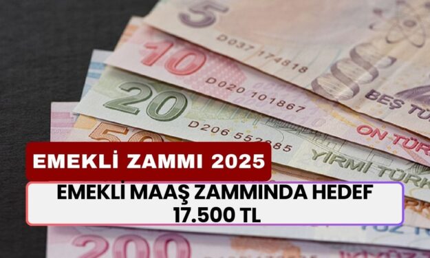 Emekli Maaş Zammında Hedef 17.500 TL! Enflasyona Ayarı