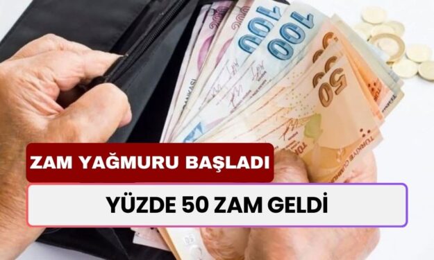 Milyonlarca Çalışanı İlgilendiren Zam! Yüzde 50 Zam Geldi