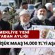 Emekliye Yeni Taban Aylık! En Düşük Maaş 14.000 TL'yi Aşacak! İşte Ocak Ayında Emekli Maaşları