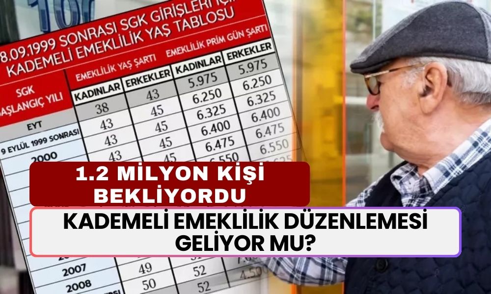 KADEMELİ EMEKLİLİKTE SON DURUM: Yeni Düzenleme Geliyor Mu?