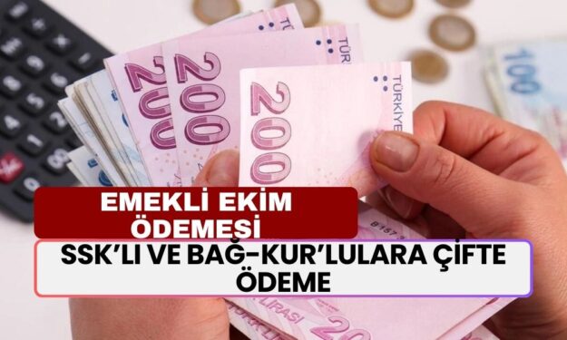 Emekliye Müjde! SSK’lı ve BAĞ-KUR’lulara Çifte Ödeme 24.000 TL Olarak Açıklandı