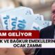 Ocak Zammı Gümbür Gümbür Geliyor! SSK ve BAĞKUR Emeklisi İçin Oranlar Netleşti