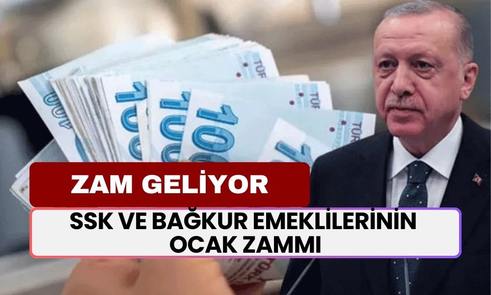 Ocak Zammı Gümbür Gümbür Geliyor! SSK ve BAĞKUR Emeklisi İçin Oranlar Netleşti