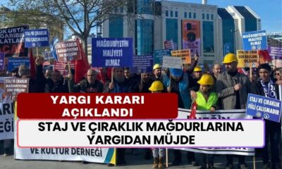 Staj ve Çıraklık Mağdurlarına Yargıdan Müjde! Yargı Kararıyla Emeklilik Yolu Açılıyor