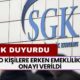 SGK Az Evvel Duyurdu! O Kişilere Erken Emeklilik Onayı Verildi: Gözünüz Aydın