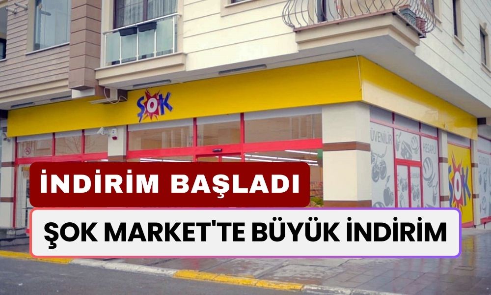 ŞOK Marketinde Kapıda Kuyruk Oldu: Çok Sevilen Ürün 79,95 TL'ye Düştü