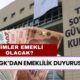 Emeklilik Hayali Kuranlara Sürpriz Karar! SGK'dan Erken Emeklilik Duyurusu