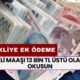 Emekli Maaşı 13 Bin TL Üstü Olanlar Okusun! Duyuru Yapıldı: Ek Ödeme Yapılacak