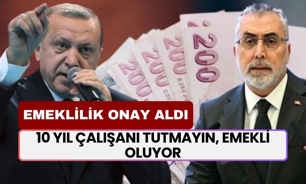 10 Yıl Çalışanı Tutmayın, Emekli Oluyor! 40-41-42-43 Yaşla Erken Emeklilik Onay Aldı