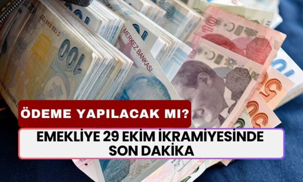 Emekliye 29 Ekim İkramiyesinde SON DAKİKA! Emekliler İçin İlk Adım Atıldı