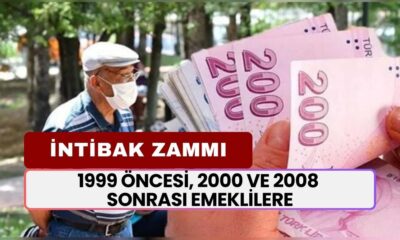 1999 Öncesi, 2000 ve 2008 Sonrası Emeklilere Gündoğdu! Son Dakika İntibak Zammı