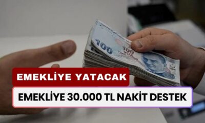 Emekliler Cebini Açsın! 30 Bin TL Nakit Ödeme O Tarihte Hesaplara Yatacak