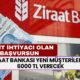 Ziraat Bankası Müşterisi Olacaklara 6000 TL Vermeyi Kabul Etti!