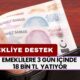 Emeklilere REKOR TEKLİF O Bankadan Geldi! 3 Gün İçinde Hesaplara 18 Bin TL Trink Yatıyor