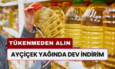 Ayçiçek Yağında Dev İndirim: Fiyatı 169 TL'ye Düştü! Tükenmeden Alın