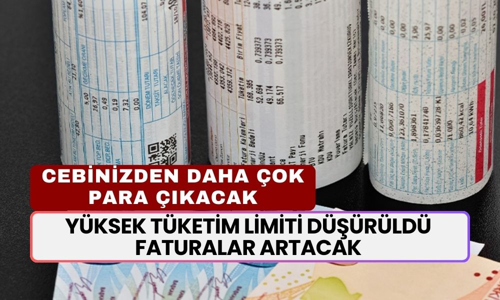 Elektrikte Yeni Dönem: Yüksek Tüketim Limiti Düşürüldü, Faturalar Artacak