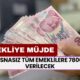 16 Milyon 333 Bin EMEKLİYE Kral Destek Açıklandı! İstisnasız Tüm Emeklilere 7800 TL Verilecek