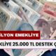 Emekliler Ziraat Bankası'nın Bu Kıyağını Unutmaz! Tüm Emeklilere 25.000 TL Ek İkramiye Verilecek