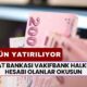 Ziraat bankası Vakıfbank Halkbank Hesabı Olanlar OKUSUN! 2 Saat İçinde Hesabınıza 10.000 TL Yatacak