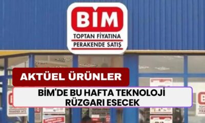 BİM'de Bu Hafta Teknolojik Ürünlerden Ne Ararsan Var! 11 Ekim 2024 Aktüel Kataloğu