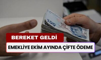 Emekliye Ekim Ayında Çifte Ödeme Bereketi! 16 Milyon Emekli İçin Sevindirici Müjde