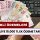 Emekliye 15.000 TL Ek Ödeme Tarihi! 9-10-11 Ekim Tarihleri Arasında Yatacak