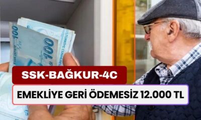 Emekliye ALTIN FIRSAT! 31 Ekim'e Kadar Başvuran Emeklilere Geri Ödemesiz 12.000 TL