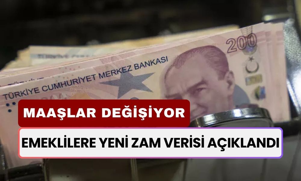 Emeklilere Yeni Zam Verisi Açıklandı! Maaşlar Değişiyor! 12.500 TL’yi Unutun