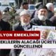 Emeklilerin Alacağı Ücretler Güncellendi: 24.000 TL Oldu: 14 Milyon SSK, Bağ-Kur'lu ve Emekli Sandığına