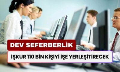 İŞKUR Dev İş Seferberliğine Başlıyor! Toplamda 110 Bin Kişiyi İşe Yerleştirecek: İş Arayanlar Listeye Bakabilir